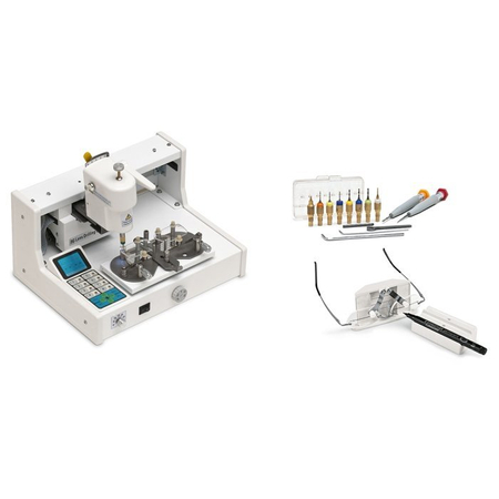 Automatyczna wiertarka do wiercenia i frezowania soczewek okularowych