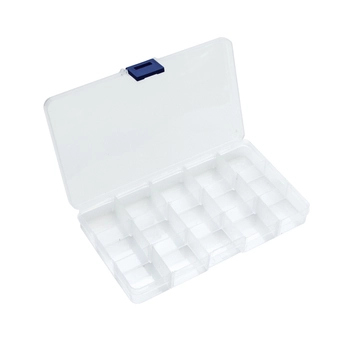 Pudełko na drobne części, 15 przegród