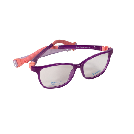 Oprawa korekcyjna dla dzieci Flex Frames Spunky 44/15, C05 Fioletowy / Różowy