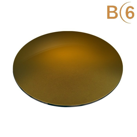 Soczewki plano CR 39, z powłoką lustrzaną bez polaryzacji, Baza(6 - 1 para