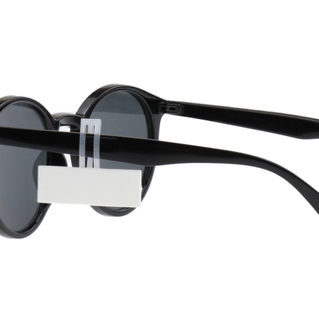 Metka cenowa zawieszana - dwuelementowa, biała - 50 szt.