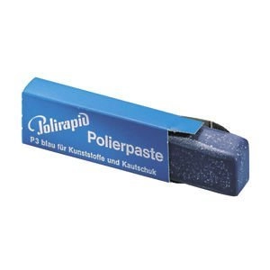 Pasta polerska do tworzywa i kauczuku, niebieska