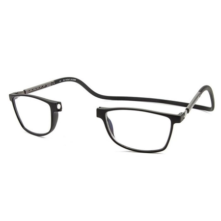 Okulary magnetyczne Slastik Camden 009 czarne +3,00 dpt