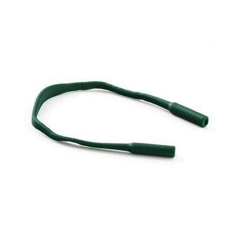 Opaski do okularów dziecięcych, silikonowe, ciemnozielone - 5 szt.