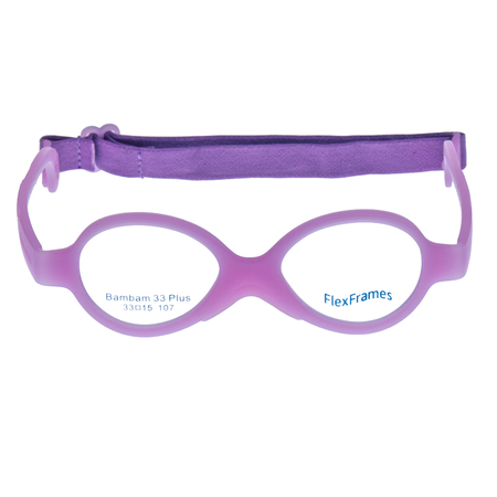 Oprawa korekcyjna dla dzieci Flex Frames BamBam+ 33/15, L Lawendowy