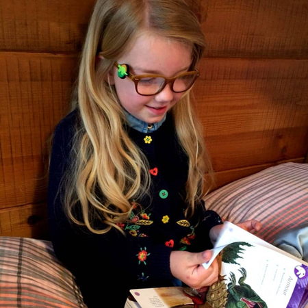 Ozdobny amulet na okulary BLINX Lisek