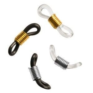 Pętelki zapasowe do łańcuszków okularowych, 4 kolory - 40 szt.