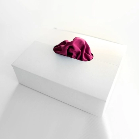 Ściereczki do okularów w jakości PREMIUM, kolor: bordowy, 100 szt.