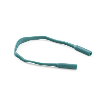 Opaski do okularów dziecięcych, silikonowe, butelkowa zieleń - 5 szt.