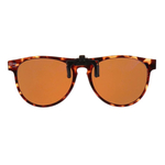 Nakładka Chios w okrągłym kształcie, odchylana z polaryzacją, 55 x 45 mm