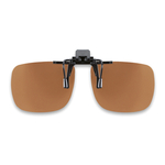 Nakładki Crete, odchylane z polaryzacją, 54 x 37 mm - 3 sztuki