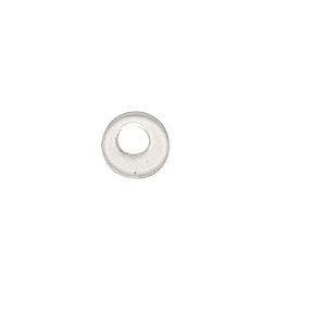 Podkładki do okularów wierconych, asymetryczna forma, 1,4mm, transparentne - 150 szt
