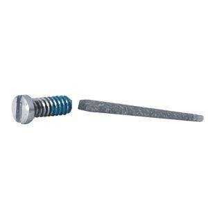 Śruby 4-w-1, 1,2 mm, srebrne - 50 szt