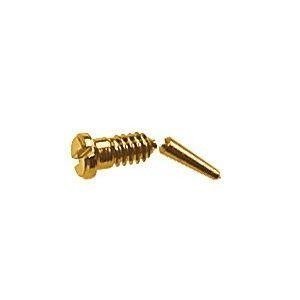 Śruby łamane 1,5 mm, złote - 100 szt
